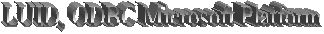 LUID, ODBC Microsoft Platform